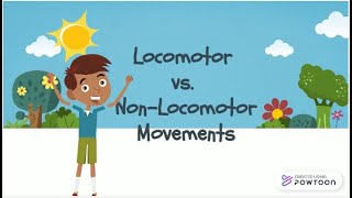 Locomotor vs Nonlocomotor Movement [upl. by Sax]