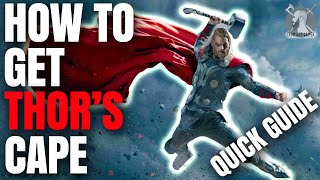 How to get THORS CAPE Assassins Creed Valhalla Quick Guide [upl. by Hillary]