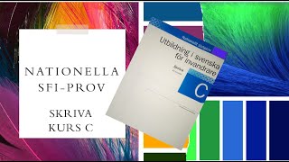 Nationella SFIprov KURS C SKRIVA [upl. by Jarus]