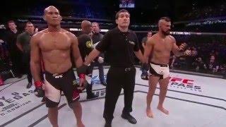 UFC 198 Jacare Souza Octagon Interview [upl. by Lynd]