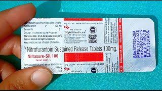 Nitrofurantoin Sustained Release Tablets 100mg  NiftasureSR 100 Tablets  Nitrofurantoin100mg [upl. by Bernardo]