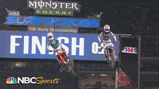 Supercross Round 3 at Anaheim  250SX EXTENDED HIGHLIGHTS  Motorsports on NBC [upl. by Retswerb322]