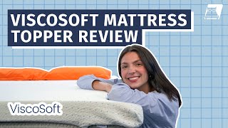 Viscosoft Mattress Topper Review  Best Cooling Mattress Topper [upl. by Elgna623]