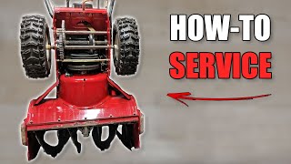 How to Service a Snowblower  Basic Maintenance [upl. by Anirahtak]