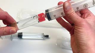 SyringetoSyringe Drug Transfer [upl. by Shell]