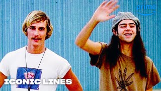 Iconic Lines  Dazed and Confused  Prime Video [upl. by Ellekcir143]