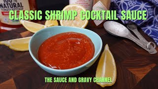 Classic Red Cocktail Sauce  Shrimp Cocktail  Cocktail Sauce  Cocktail Sauce Recipe [upl. by Eikcir]