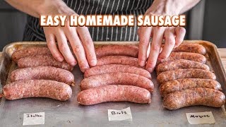 How To Make Your Own Sausage [upl. by Victor]