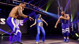 Sasha Banks Funny Entrance With The Street Profits  Smackdown February 12 2021 [upl. by Nylassej211]