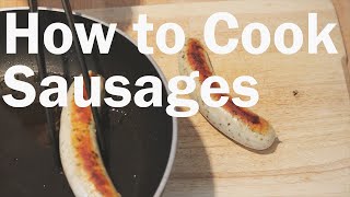 How to Cook Sausages in a Pan [upl. by Pollak608]