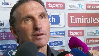 Bruno Labbadia zum Klassenerhalt des HSV [upl. by Eilagam]