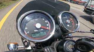 Royal Enfield Continental GT 650 top speed [upl. by Switzer837]