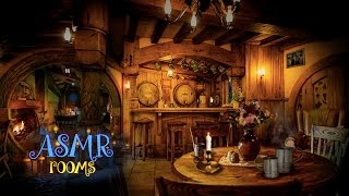 Lord of the Rings Inspired ASMR  the Green Dragon Inn  Medieval Tavern Ambience and Animations [upl. by Austin]