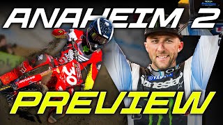 2025 Anaheim 2 Supercross Preview [upl. by Anailil]