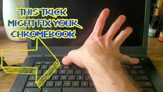 Hp Chromebook Not Turning On try this trick [upl. by Cleodel]