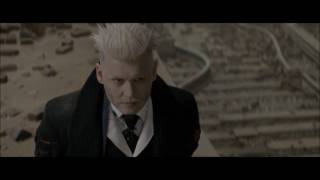 Gellert Grindelwald Reveal Scene HD  Fantastic Beasts And Where To Find Them [upl. by Hakilam175]