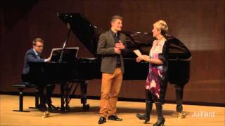 Joyce DiDonato Master Class December 10 2015 Jakub Józef Orliński amp Michał Biel [upl. by Anilehs132]