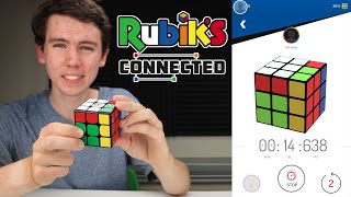 A Rubiks Brand SMART CUBE its really good [upl. by Aleinad]