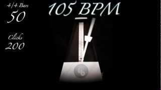 105 BPM Metronome [upl. by Yonatan]