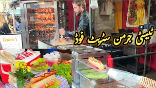 Delicious German Street Food  Enjoy Halal Food  UK Streets [upl. by Katinka]