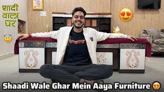 Rachit Aur Sibbu Ke Room Mein Naya Bed Aagya 😍❤️ Rachit Rojha Vlogs [upl. by Seedman]