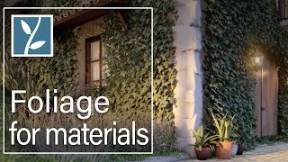 Vines Ivy and Climbing Plants  3D Architecture Visualization [upl. by Francyne]