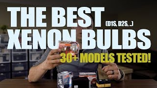 The Best OEM Xenon Bulbs  30 Models Tested D1S D2S [upl. by Adnoyek13]