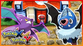 Pokemon X amp Y  How to Get Crobat amp Swoobat [upl. by Salvador]