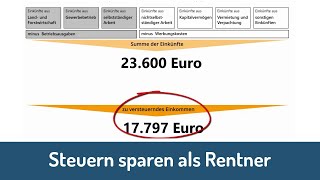 Steuern sparen als Rentner Tipps amp Tricks [upl. by Mauri]