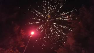 Epic Backyard Fireworks Show 2017 [upl. by Wincer]