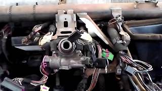 SKODA OCTAVIA HOW TO INSTALL EXCHANGE HEATER [upl. by Zischke]