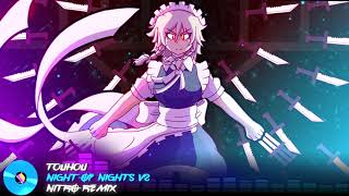 Touhou 東方  quotNight Of Nights ナイト・オブ・ナイツquot v2 NITRO Remix [upl. by Tarrsus]