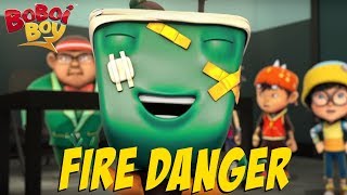 BoBoiBoy English S3EP16  Fire Danger [upl. by Mcloughlin]