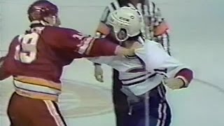 Tim Hunter vs John Kordic May 20 1986 [upl. by Deeraf]