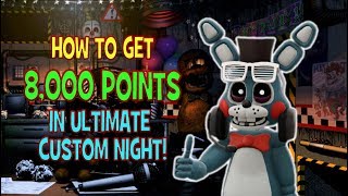 Rhemery the FIRST ONE to BEAT 5020 Mode  FNaF Ultimate Custom Night UCN [upl. by Tadio]