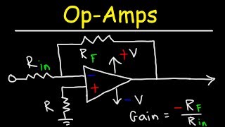 Operational Amplifiers  Inverting amp Non Inverting OpAmps [upl. by Ateloiv436]