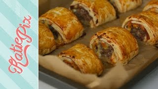 The Best Sausage Rolls Recipe EVER  Katie Pix [upl. by Caines869]