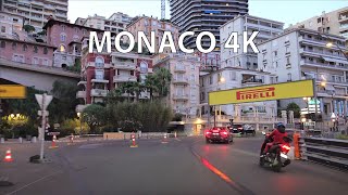 Monaco 4K  Billionaires Playground  Sunset Drive [upl. by Morvin660]