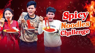 Spicy Noodles Challenge  ঝাল নুডুলস খাওয়ার প্রতিযোগিতা  Rakib Hossain [upl. by Emoreg708]