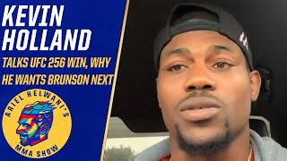 Kevin Holland explains why he wants Derek Brunson next  Ariel Helwani’s MMA Show [upl. by Anitsua]