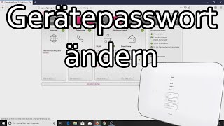 Telekom Speedport Smart Router Gerätepasswort ändern [upl. by Frida]