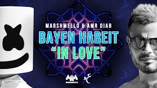 Marshmello amp Amr Diab  Bayen Habeit quotIn Lovequot Lyric Video  عمرو دياب Marshmello  باين حبيت [upl. by Waligore655]