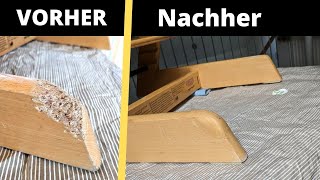 Holz Reparatur  Mit der Clou Holzpaste [upl. by Norbel]