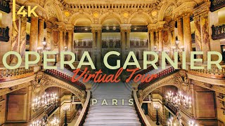 Opera Garnier 4K  Inside Paris Opéra [upl. by Yeldarb]