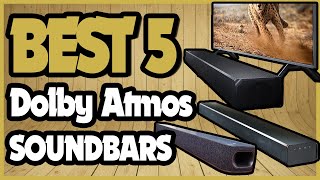 5 Best Dolby Atmos SoundBars 2022 [upl. by Nadiya133]