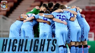 Middlesbrough v Coventry City highlights [upl. by Haila864]