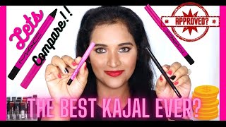 MAC In Extreme Dimension 24 Hour Kajal Eye liner Review Demo Wear Test Vs Technakohl Liner amp More [upl. by Eornom131]