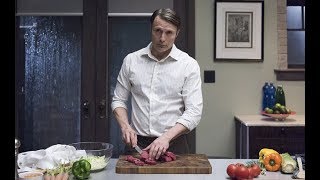 ASMR hannibal lecter cooking [upl. by Trebron138]