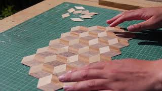 Making a 3D Cube effect in veneer [upl. by Mulac690]