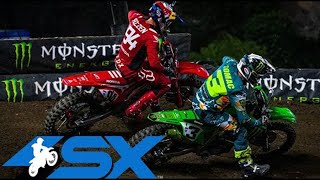 450SX Main Event Highlights Anaheim 2 [upl. by Jule832]